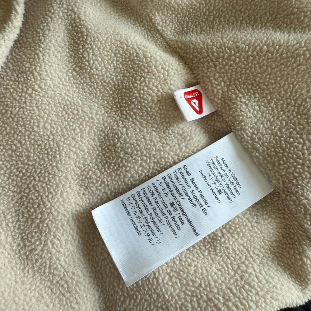 J Crew Crewcuts Beige Fleece Parka Jacket Sz XXS - Picture 5 of 6